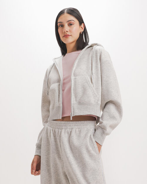 Sudadera Abierta Con Gorro