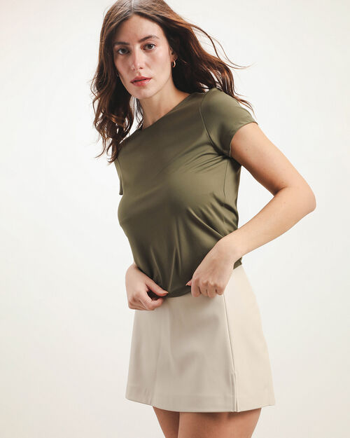 Blusa Verde Manga Corta