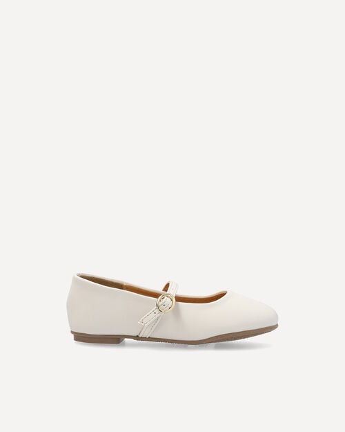 Balerina Blanca Mary Jane