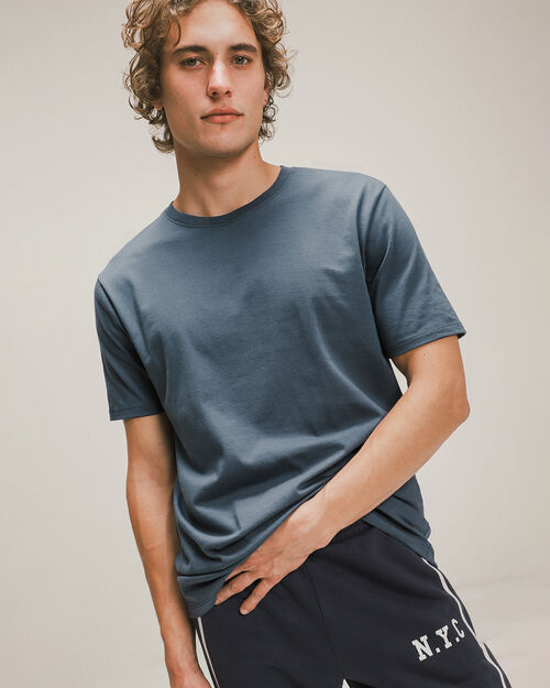 Playera Básica Azul