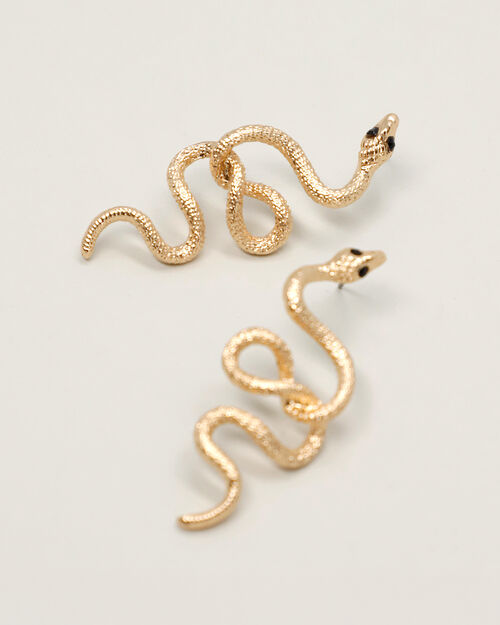 Aretes Dise&ntilde;o Serpiente