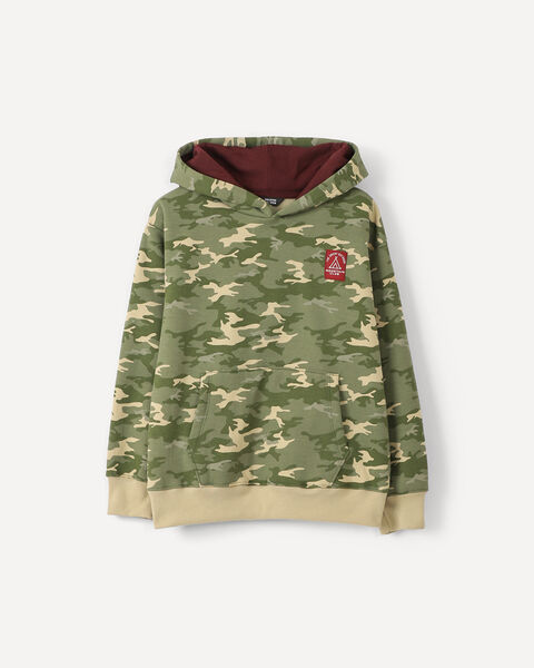 Sudadera Verde Gorro