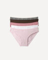 Pack Panties Multilcolores,BLANCO HUESO