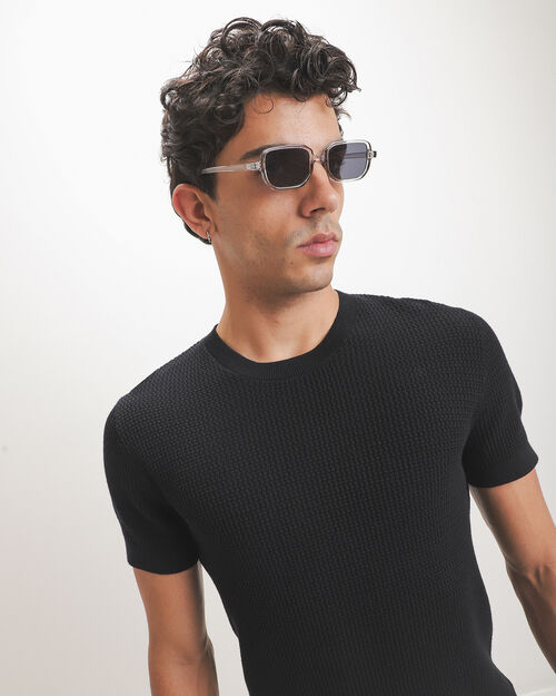 Playera Slim Texturizada