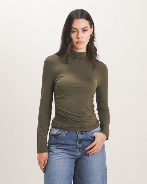 Playera Slim Verde
