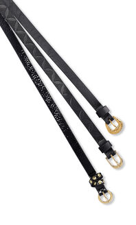 Set 3 Cinturones En Color Negro