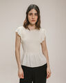 Blusa Olanes Beige,CRUDO