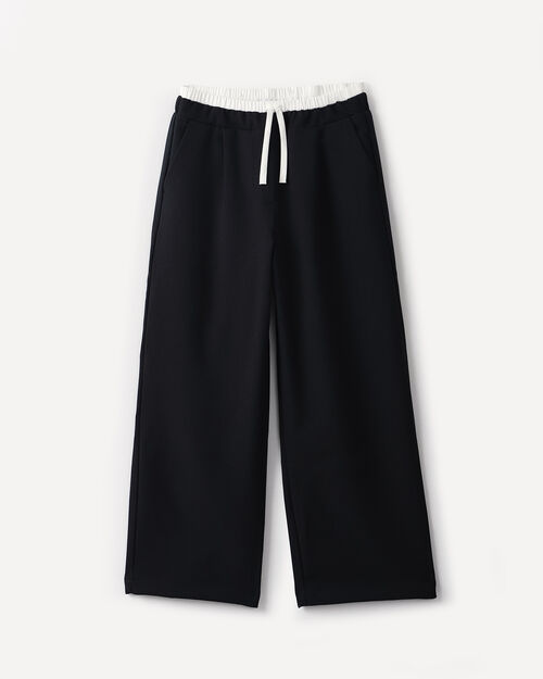 Pantal&oacute;n Negro Wide Leg