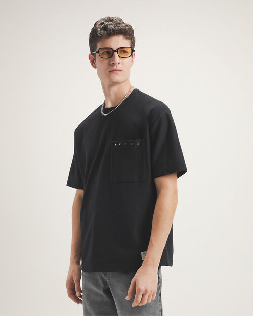 Playera Oversize Aplicaciones