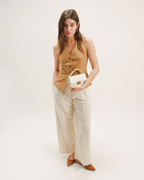 Chaleco Largo Botones