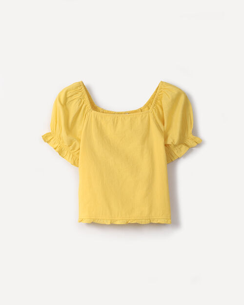 Blusa Amarilla Smock