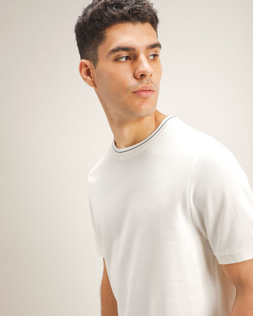 Playera Beige Fit Regular