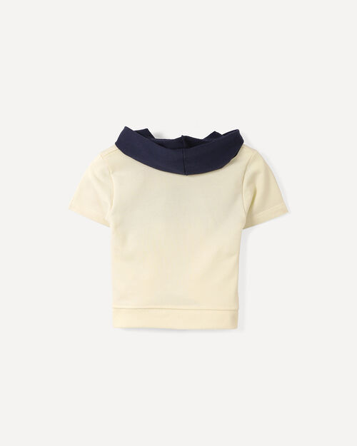 Sudadera Beige Bloques