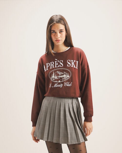 Sudadera Texto Gráfico