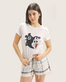 Playera Cropped Jack,BLANCO