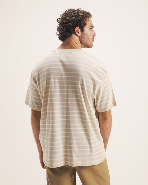Playera Arena Con Rayas
