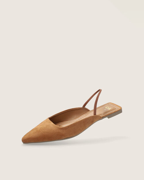 Zapato Plano Caf&eacute;