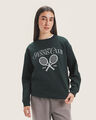 Sudadera Roja Fit Relaxed,VERDE OBSCURO