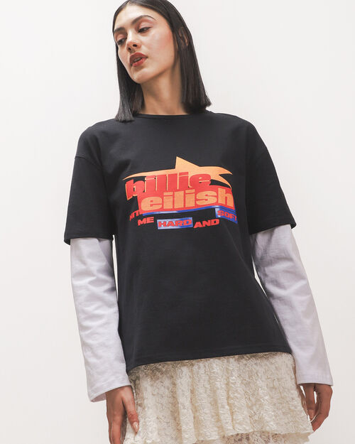 Playera Gr&aacute;fico Billie Eilish