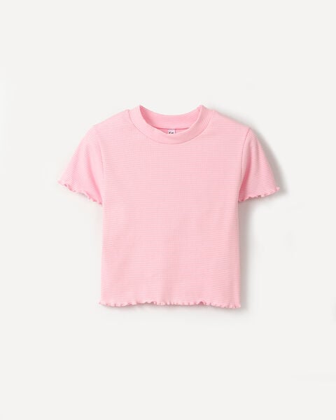 Playera Rosa Tejida