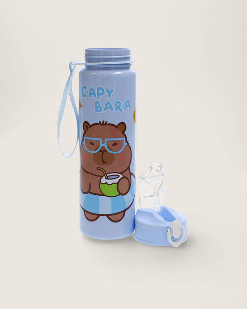 Termo Azul Diseño Capibara