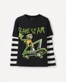 Playera Negra Jack,NEGRO