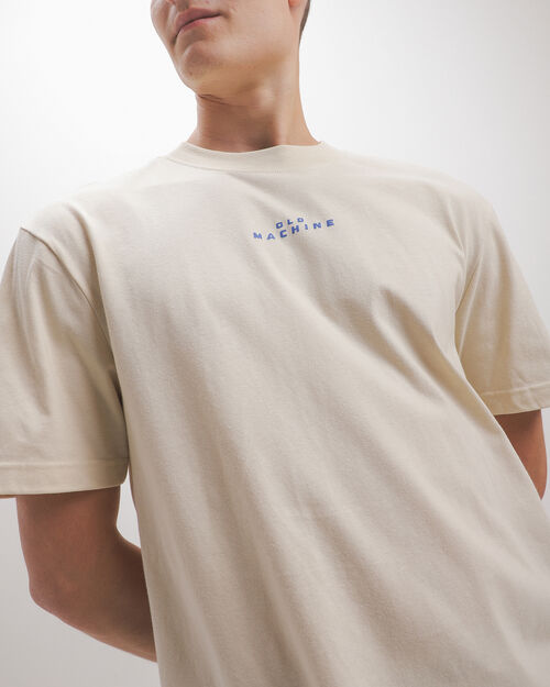 Playera Beige Estampada