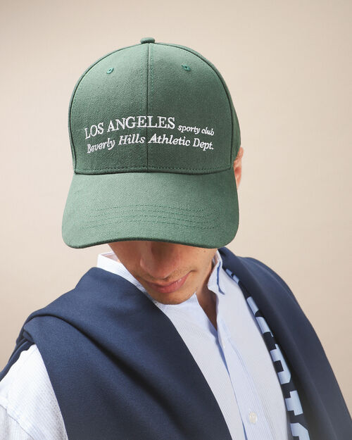 Gorra Verde Bordada