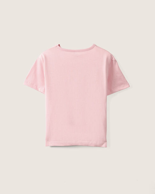 Playera Rosa Manga Corta