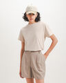 Playera Amarilla Rayas,BEIGE