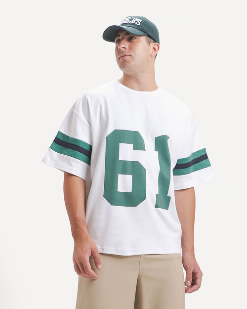 Playera Oversize Blanca