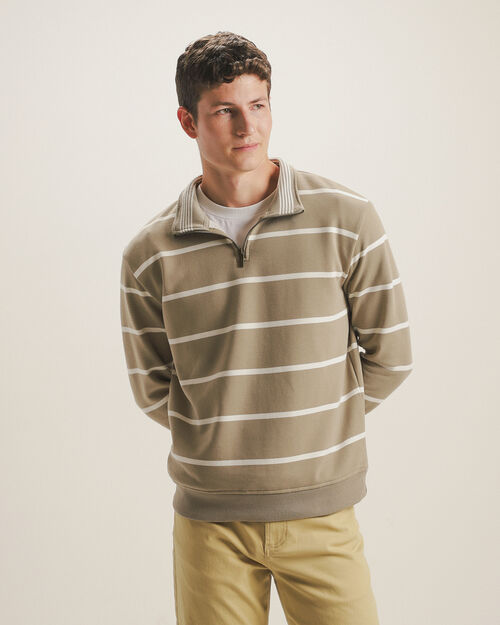 Sudadera Cerrada Rayas