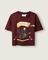 Playera Harry Potter,ROJO OBSCURO