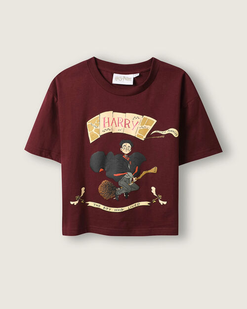 Playera Cropped Harry Potter