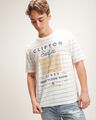 Playera Blanca Con Diseño,BLANCO HUESO