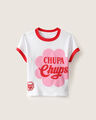 Playera Blanca Chupa Chups,BLANCO