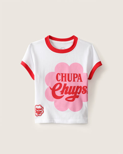 Playera Blanca Chupa Chups
