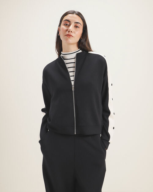 Sudadera Abierta Aplicaciones