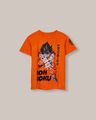 Playera Manga Corta Goku,NARANJA