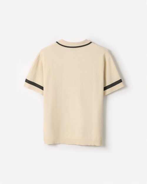 Camisa Beige Textura