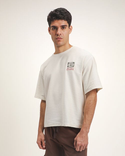 Playera Cropped Textura