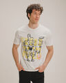 Playera Manga Corta Bob Esponja,CREMA