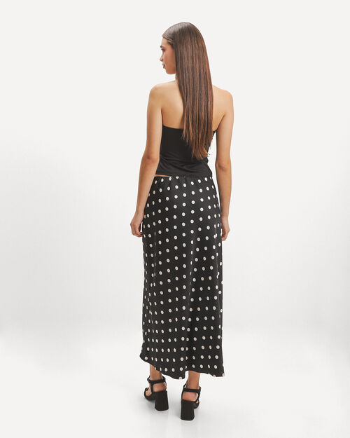 Falda Midi Estampada