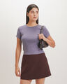 Playera Slim Verde,AZUL ACERO