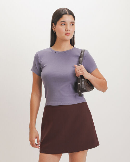 Playera Azul Tejida