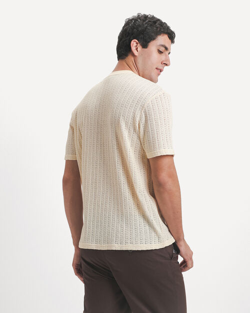 Playera Regular Textura