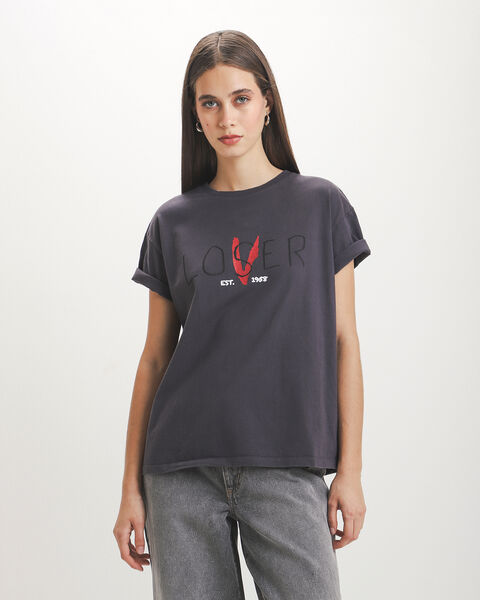 Playera It Gris