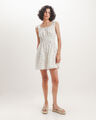 Vestido Corto Verde,BLANCO P1