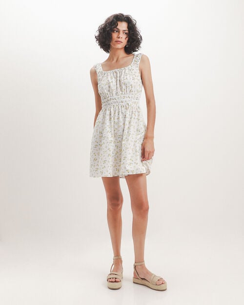 Vestido Corto Blanco