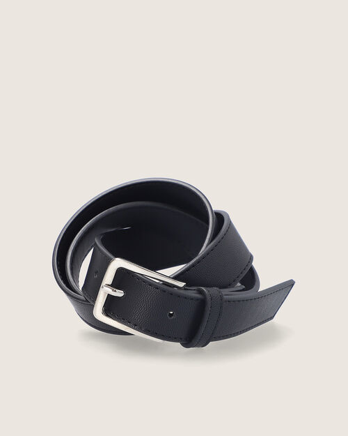 Cintur&oacute;n Negro Con Hebilla